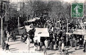 Tlemcen - Marche aux Legumes - 1908